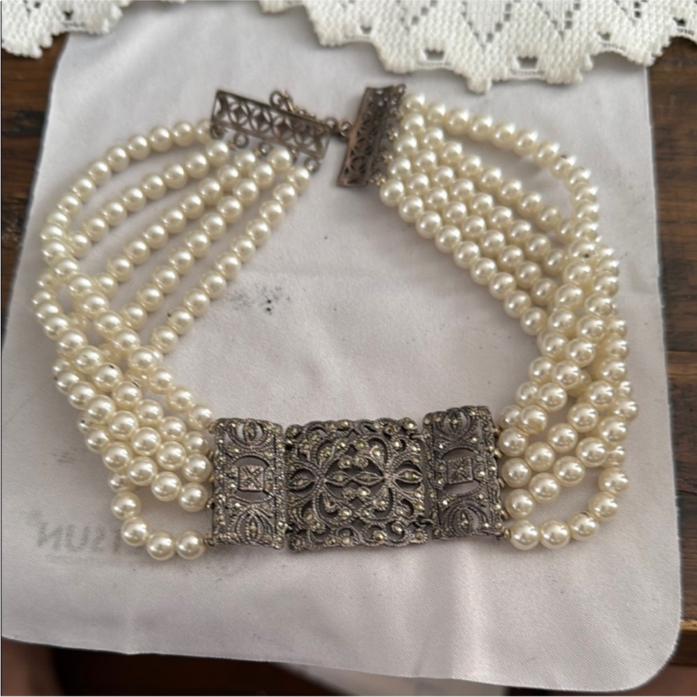 Vintage Elegant Pearl‎ necklace